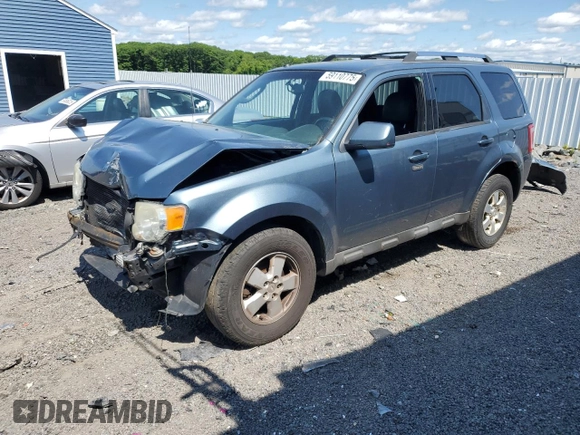 2012 Ford Escape Limited with VIN 1FMCU9EGXCKA09207, listed as a Copart auction lot 59110775 with 154,619 mi miles and Clean title. Bid and sale history available at DreamBid. Image 1.