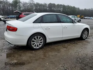 2013 Audi A4 Premium with VIN WAUAFAFL2DA059137, listed as a Copart auction lot 41964395 with 137,419 mi miles and Salvage Title. Bid and sale history available at carsss.com. Image 3.