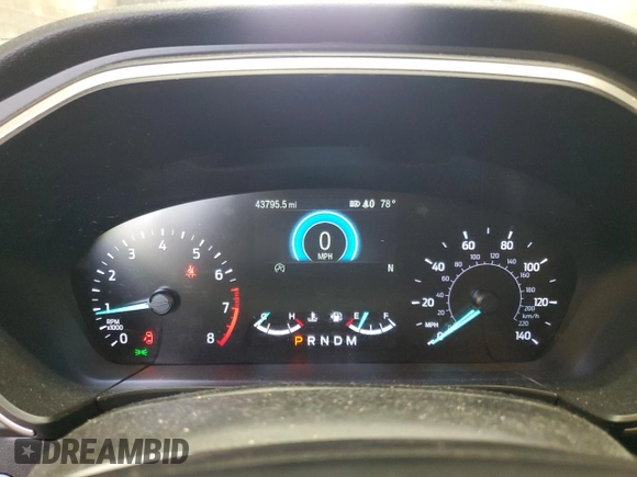 2020 Ford Escape SEL with VIN 1FMCU9H99LUB29310, listed as a Copart auction lot 62510775 with 43,795 mi miles and Salvage title. Bid and sale history available at DreamBid. Image 9.