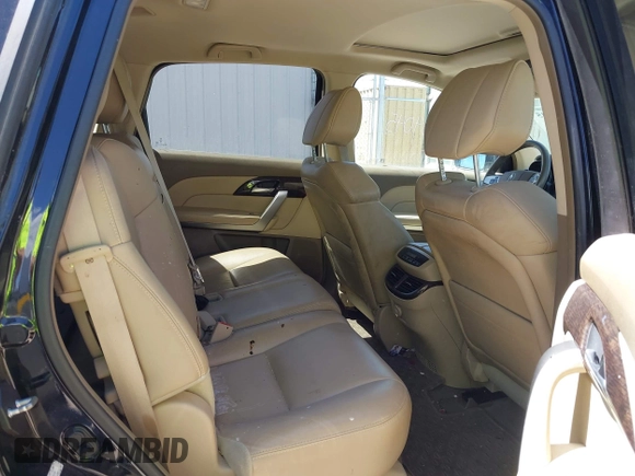 2013 Acura MDX Tech Pkg with VIN 2HNYD2H33DH503891, listed as a IAAI auction lot 42184045 with 141,767 mi miles. Bid and sale history available at carsss.com. Image 8.