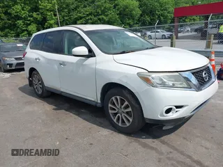 2013 Nissan Pathfinder Platinum z VIN 5N1AR2MM6DC684149, wystawiony jako IAAI lot #42288549 z przebiegiem 187 528 mil mil oraz . Historia ofert i sprzedaży dostępna na DreamBid. Obrazek 1.