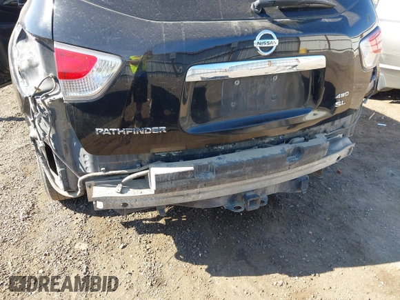 2014 Nissan Pathfinder SL z VIN 5N1AR2MM9EC729747, wystawiony jako IAAI lot #42433221 z przebiegiem 172 685 mil mil oraz . Historia ofert i sprzedaży dostępna na DreamBid. Obrazek 13.