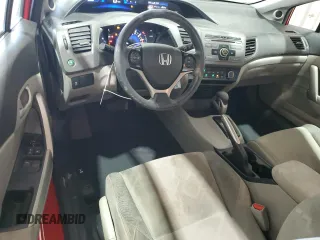 2012 Honda Civic Cpe LX with VIN 2HGFG3B54CH533373, listed as a Copart auction lot 54818905 with 176,232 mi miles and Salvage Title. Bid and sale history available at carsss.com. Image 8.