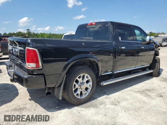 2016 Ram 2500 Laramie Longhorn with VIN 3C6UR5GL5GG319153, listed as a Copart auction lot 55529425 with Not provided miles and Salvage title. Bid and sale history available at DreamBid. Image 4.