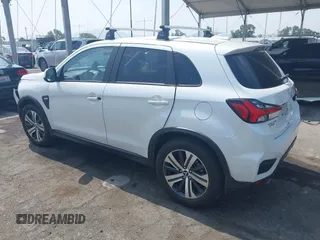 2021 Mitsubishi Outlander ES with VIN JA4APUAU7MU027570, listed as a IAAI auction lot 42415815 with 56,339 mi miles and . Bid and sale history available at DreamBid. Image 3.