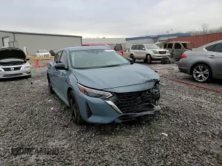 2025 Nissan Sentra SR with VIN 3N1AB8DV2SY203051, listed as a Copart auction lot 42502105 with 816 mi miles and Salvage Title. Bid and sale history available at DreamBid. Image 13.