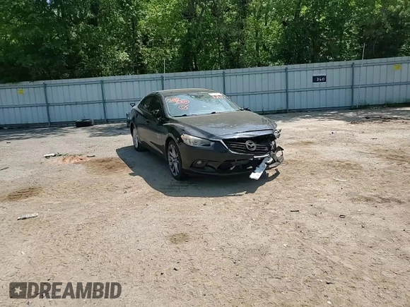 2015 Mazda 6 i Grand Touring with VIN JM1GJ1W69F1168512, listed as a Copart auction lot 53150995 with 130,205 mi miles and Salvage Title. Bid and sale history available at DreamBid. Image 10.