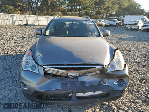 2010 Infiniti EX Journey with VIN JN1AJ0HR1AM756681, listed as a Copart auction lot 78035894 with 82,782 mi miles and Salvage Title. Bid and sale history available at DreamBid. Image 5.