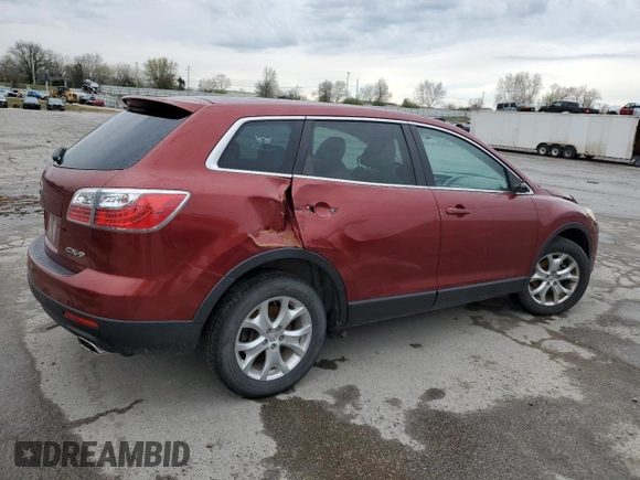 2011 Mazda CX-9 Touring with VIN JM3TB2CA3B0301217, listed as a Copart auction lot 49235675 with 191,441 mi miles and Salvage Title. Bid and sale history available at DreamBid. Image 3.