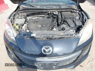 2013 Mazda 3 i SV with VIN JM1BL1TGXD1725152, listed as a IAAI auction lot 42036140 with 133,462 mi miles. Bid and sale history available at carsss.com. Image 10.