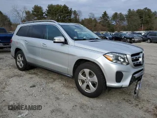2017 Mercedes-Benz GLS 450 with VIN 4JGDF6EE1HA838062, listed as a Copart auction lot 82650363 with 124,078 mi miles and . Bid and sale history available at DreamBid. Image 4.