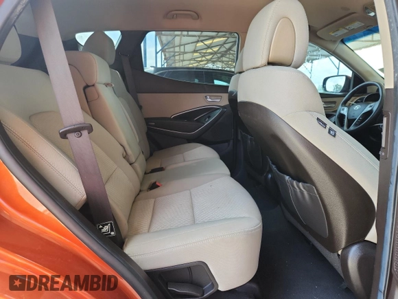 2014 Hyundai Santa Fe with VIN 5XYZT3LB4EG145430, listed as a Copart auction lot 58554075 with 38,690 mi miles and Salvage title. Bid and sale history available at DreamBid. Image 11.
