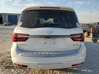 2022 Infiniti QX80 LUXE with VIN JN8AZ2AF3N9742621, listed as a Copart auction lot 74515284 with 44,738 mi miles and Salvage Title. Bid and sale history available at carsss.com. Image 6.