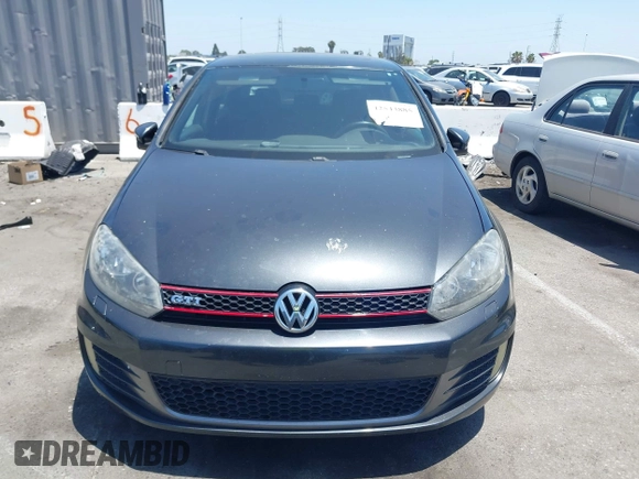 2012 Volkswagen GTI w/Sunroof & Navi PZEV с VIN WVWGD7AJ3CW103062, выставлен на аукционе IAAI как лот 42543885 с пробегом 180 829 миль миль и . История ставок и продаж доступна на DreamBid. Изображение 6.