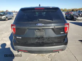 2016 Ford Utility Police Interceptor with VIN 1FM5K8AR3GGD16484, listed as a Copart auction lot 84160344 with 113,057 mi miles and Salvage Title. Bid and sale history available at carsss.com. Image 6.