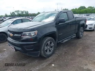 2018 Chevrolet Colorado 2WD Work Truck with VIN 1GCHSBEA9J1111958, listed as a IAAI auction lot 42097850 with 91,562 mi miles. Bid and sale history available at carsss.com. Image 2.