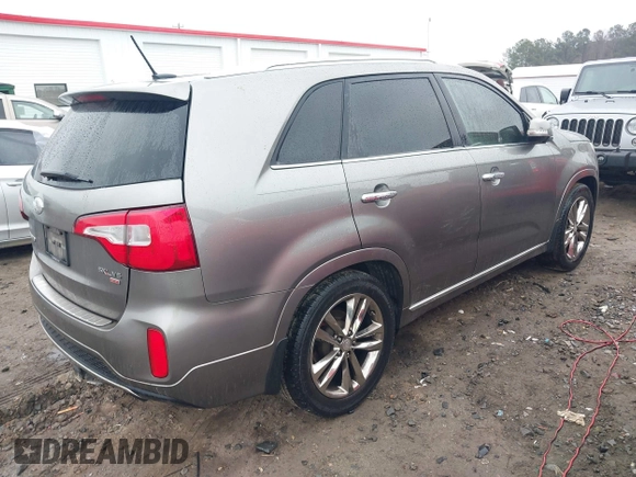 2014 Kia Sorento SX with VIN 5XYKW4A73EG535562, listed as a IAAI auction lot 41437275 with 1 mi miles. Bid and sale history available at carsss.com. Image 4.