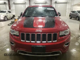 2014 Jeep Grand Cherokee Overland with VIN 1C4RJFCM3EC362173, listed as a Copart auction lot 43619775 with 277,053 mi miles and Salvage Title. Bid and sale history available at DreamBid. Image 5.