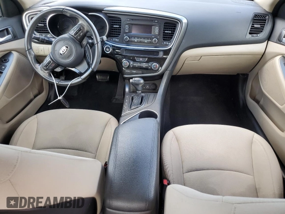 2016 Kia Optima Hybrid with VIN KNAGM4AD8G5094859, listed as a Copart auction lot 74542594 with 56,824 mi miles and Salvage Title. Bid and sale history available at carsss.com. Image 8.