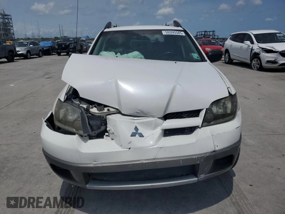 2004 Mitsubishi Outlander LS z VIN JA4LX31F44U047876, wystawiony jako Copart lot #59395585 z przebiegiem 148 726 mil mil oraz Szkoda całkowita • Salvage title. Historia ofert i sprzedaży dostępna na DreamBid. Obrazek 5.