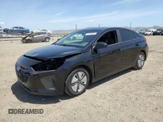 2019 Hyundai Ioniq Blue with VIN KMHC65LC8KU175778, listed as a Copart auction lot 57176645 with 149,660 mi miles and Salvage title. Bid and sale history available at DreamBid. Image 1.