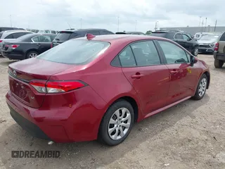 2025 Toyota Corolla LE with VIN 5YFB4MDE6SP256565, listed as a IAAI auction lot 42131314 with 4,091 mi miles. Bid and sale history available at carsss.com. Image 4.