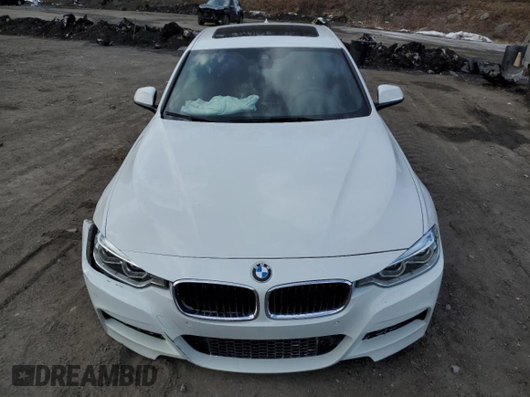2017 BMW 3 Series 340i xDrive with VIN WBA8B7C34HA190285, listed as a Copart auction lot 42045855 with 60,509 mi miles and Salvage Title. Bid and sale history available at carsss.com. Image 5.