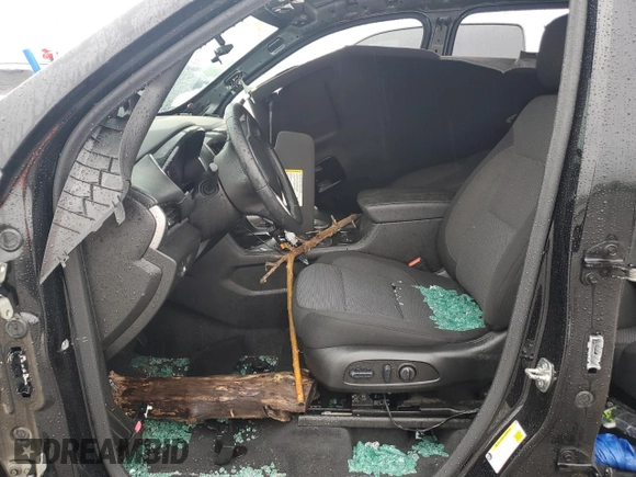 2023 Chevrolet Traverse LT Cloth with VIN 1GNERGKWXPJ300680, listed as a Copart auction lot 55758495 with Not provided miles and Salvage title. Bid and sale history available at DreamBid. Image 7.