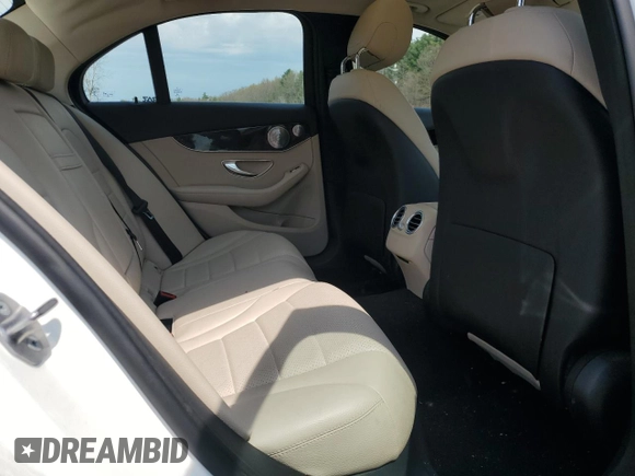 2018 Mercedes-Benz C 300 with VIN WDDWF4KB8JR316926, listed as a Copart auction lot 54015225 with 52,551 mi miles and Salvage title. Bid and sale history available at DreamBid. Image 10.