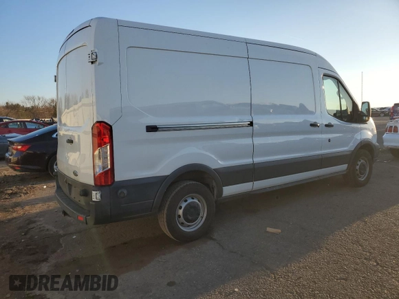 2017 Ford Transit with VIN 1FTYR2CM9HKA70549, listed as a Copart auction lot 47499355 with 82,738 mi miles and Salvage title. Bid and sale history available at DreamBid. Image 3.