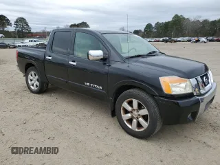 2010 Nissan Titan SE with VIN 1N6BA0ED1AN300083, listed as a Copart auction lot 44336155 with 204,382 mi miles and Salvage Title. Bid and sale history available at DreamBid. Image 4.