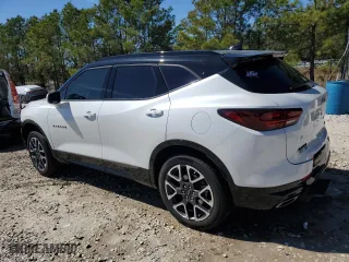 2023 Chevrolet Blazer RS with VIN 3GNKBERS4PS227108, listed as a Copart auction lot 46997155 with 29,228 mi miles and Salvage Title. Bid and sale history available at carsss.com. Image 2.