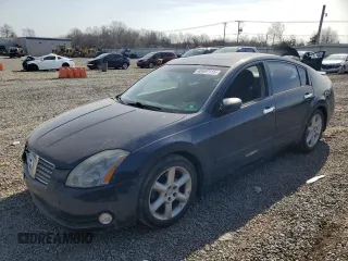 2004 Nissan Maxima SL with VIN 1N4BA41E34C849511, listed as a Copart auction lot 48497115 with 130,144 mi miles and Salvage Title. Bid and sale history available at carsss.com. Image 1.