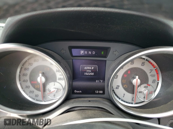 2015 Mercedes-Benz SLK-Class SLK 350 with VIN WDDPK5HA4FF096553, listed as a Copart auction lot 62951933 with 102,205 mi miles. Bid and sale history available at carsss.com. Image 9.