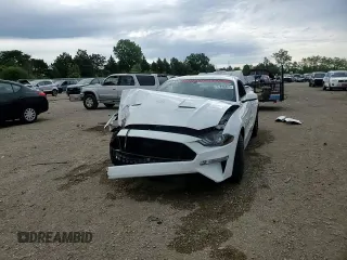 2019 Ford Mustang GT with VIN 1FA6P8CF8K5117020, listed as a Copart auction lot 57896865 with 92,626 mi miles and Salvage title. Bid and sale history available at DreamBid. Image 14.