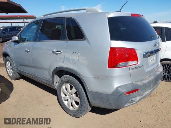 2011 Kia Sorento LX with VIN 5XYKT4A16BG132997, listed as a IAAI auction lot 41506685 with 311,129 mi miles. Bid and sale history available at carsss.com. Image 6.
