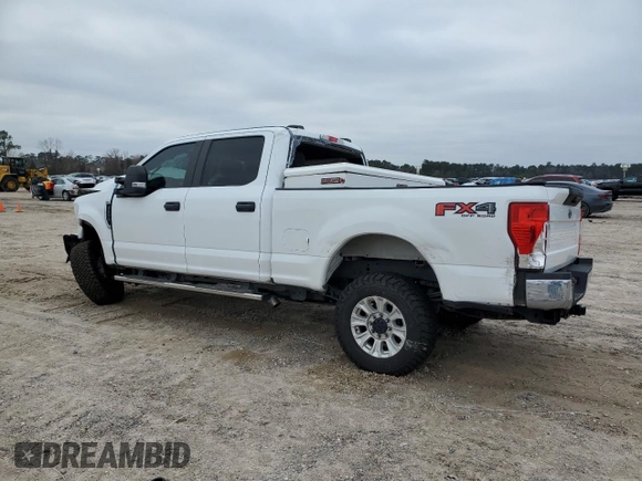 2022 Ford Super Duty F-250 SRW XL with VIN 1FT7W2B62NEG39923, listed as a Copart auction lot 45687495 with 73,648 mi miles and Salvage Title. Bid and sale history available at carsss.com. Image 2.