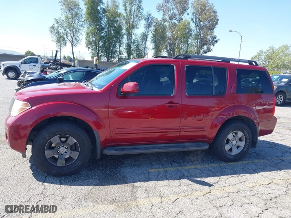2006 Nissan Pathfinder SE with VIN 5N1AR18U66C614013, listed as a IAAI auction lot 42004323 with 139,868 mi miles. Bid and sale history available at carsss.com. Image 14.