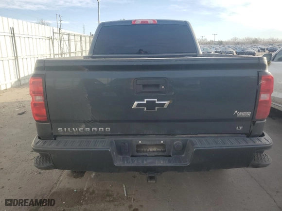 2017 Chevrolet Silverado 1500 LT with VIN 3GCUKREC0HG279475, listed as a Copart auction lot 50758465 with 162,494 mi miles and Salvage Title. Bid and sale history available at carsss.com. Image 6.