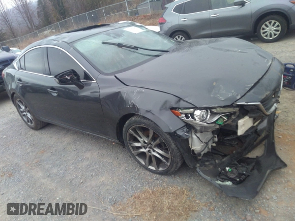 2014 Mazda 6 i Grand Touring with VIN JM1GJ1W60E1160555, listed as a IAAI auction lot 41785387 with Not Provided miles. Bid and sale history available at carsss.com. Image 1.