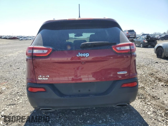2017 Jeep Cherokee Latitude with VIN 1C4PJMCS5HW504164, listed as a Copart auction lot 48399395 with 120,186 mi miles and Salvage title. Bid and sale history available at DreamBid. Image 6.