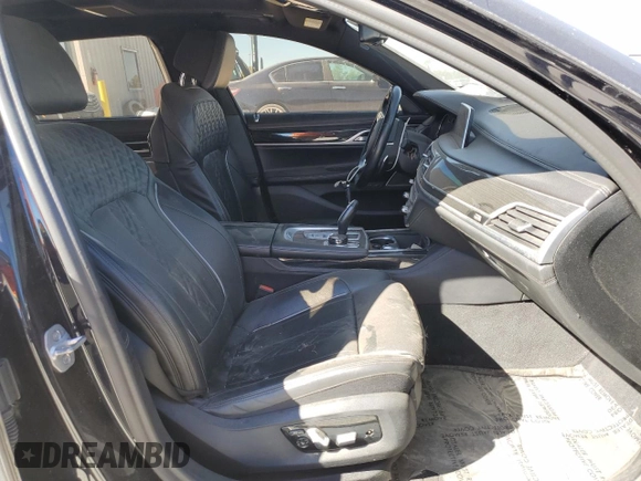 2019 BMW 7 Series 750i xDrive with VIN WBA7F2C50KB240590, listed as a Copart auction lot 64859212 with 10,157 mi miles. Bid and sale history available at carsss.com. Image 5.