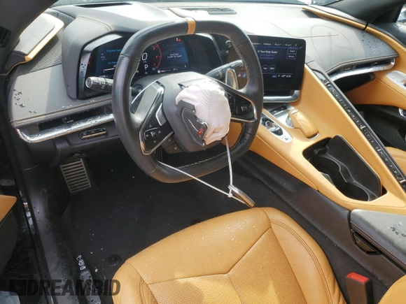 2020 Chevrolet Corvette 2LT with VIN 1G1Y72D44L5100660, listed as a Copart auction lot 48156745 with 22,308 mi miles and Salvage Title. Bid and sale history available at carsss.com. Image 8.