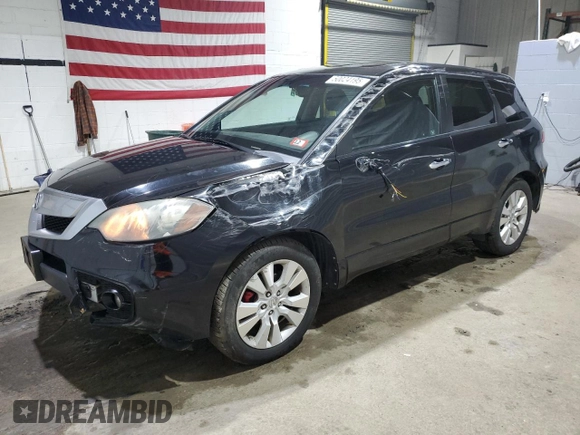 2011 Acura RDX Technology with VIN 5J8TB1H50BA001595, listed as a Copart auction lot 50024195 with 210,171 mi miles and Salvage Title. Bid and sale history available at DreamBid. Image 1.