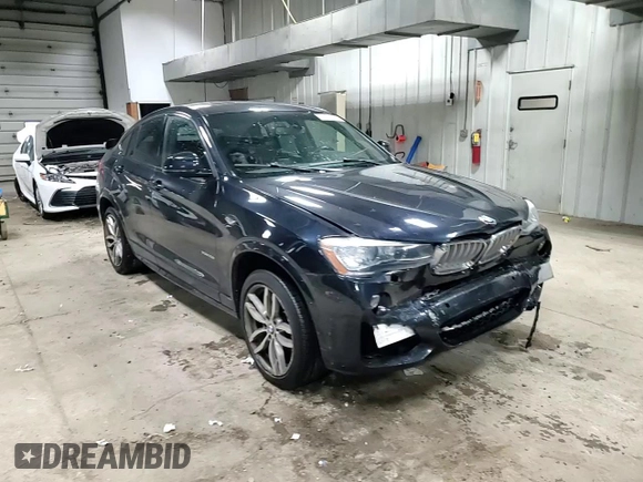 2016 BMW X4 xDrive28i z VIN 5UXXW3C51G0R20377, wystawiony jako Copart lot #56760505 z przebiegiem 106 669 mil mil oraz Nie do naprawy • Non repairable. Historia ofert i sprzedaży dostępna na DreamBid. Obrazek 14.
