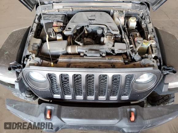 2021 Jeep Gladiator Mojave with VIN 1C6JJTEG1ML577771, listed as a Copart auction lot 60796245 with 71,999 mi miles and Salvage title. Bid and sale history available at DreamBid. Image 11.