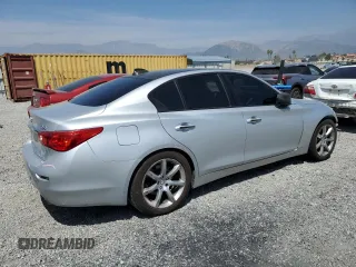 2015 Infiniti Q50 Premium z VIN JN1BV7AP6FM331698, wystawiony jako Copart lot #54261935 z przebiegiem 102 459 mil mil oraz Szkoda całkowita • Salvage title. Historia ofert i sprzedaży dostępna na DreamBid. Obrazek 3.