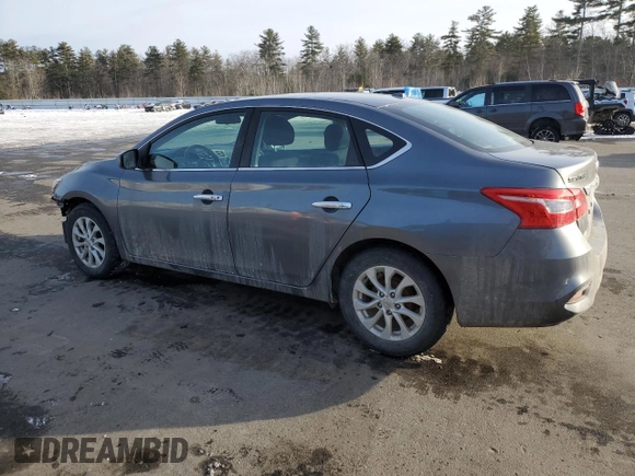 2019 Nissan Sentra S with VIN 3N1AB7AP6KY440691, listed as a Copart auction lot 44525355 with 70,059 mi miles and Salvage Title. Bid and sale history available at DreamBid. Image 2.