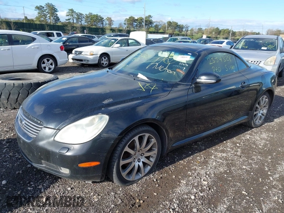 2002 Lexus SC with VIN JTHFN48Y220015436, listed as a IAAI auction lot 42142448 with Not Provided miles. Bid and sale history available at carsss.com. Image 18.