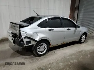 2011 Ford Focus SE with VIN 1FAHP3FN1BW204041, listed as a Copart auction lot 52955405 with 181,475 mi miles and Salvage Title. Bid and sale history available at carsss.com. Image 3.